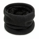 Neck Gaiter Thermal Knit Windproof Stretch Fit