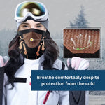 Neck Gaiter Thermal Spandex Breathable Mouth Hole