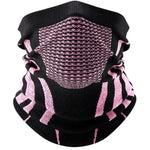 Neck Gaiter Thermal Spandex Breathable Mouth Hole