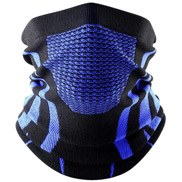 Neck Gaiter Thermal Spandex Breathable Mouth Hole