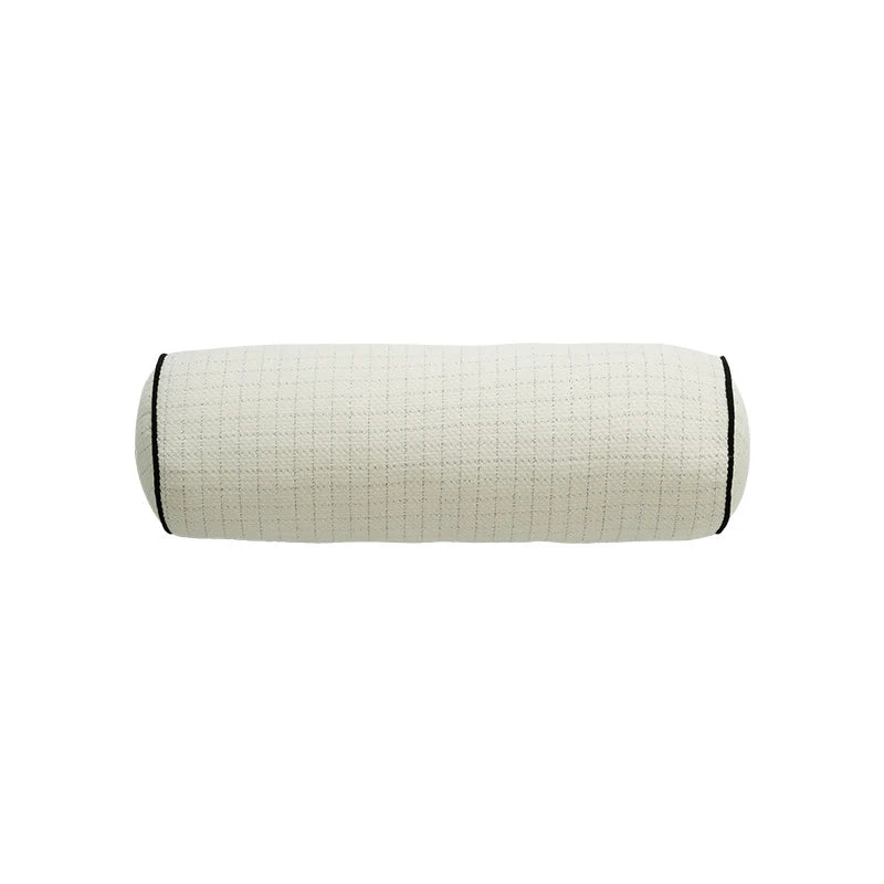 Neck & Lumbar Roll Pillow Quilted Cotton Removable Cover