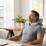 Neck Massager Vibration Heat Pulse Therapy