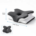 Neck Pillow Adjustable Memory Foam Removable Washable Cover