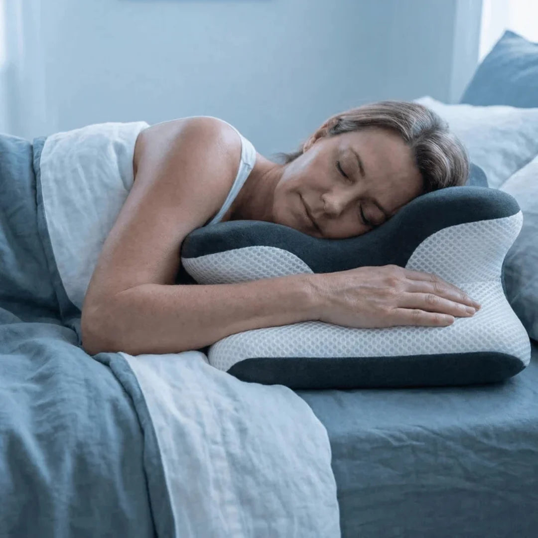 Neck Pillow Adjustable Memory Foam Removable Washable Cover