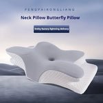 Neck Pillow Butterfly Contour Memory Foam & Washable Cover