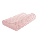 Neck Pillow Ergonomic Memory Foam Bamboo Fiber Cover