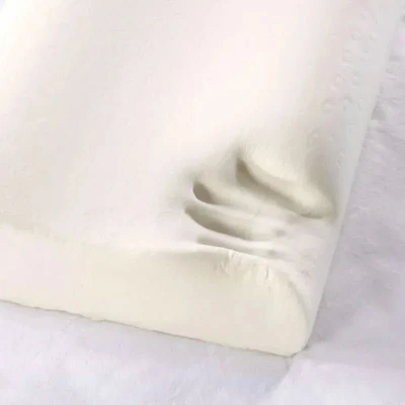 Neck Pillow Ergonomic Memory Foam Bamboo Fiber Cover