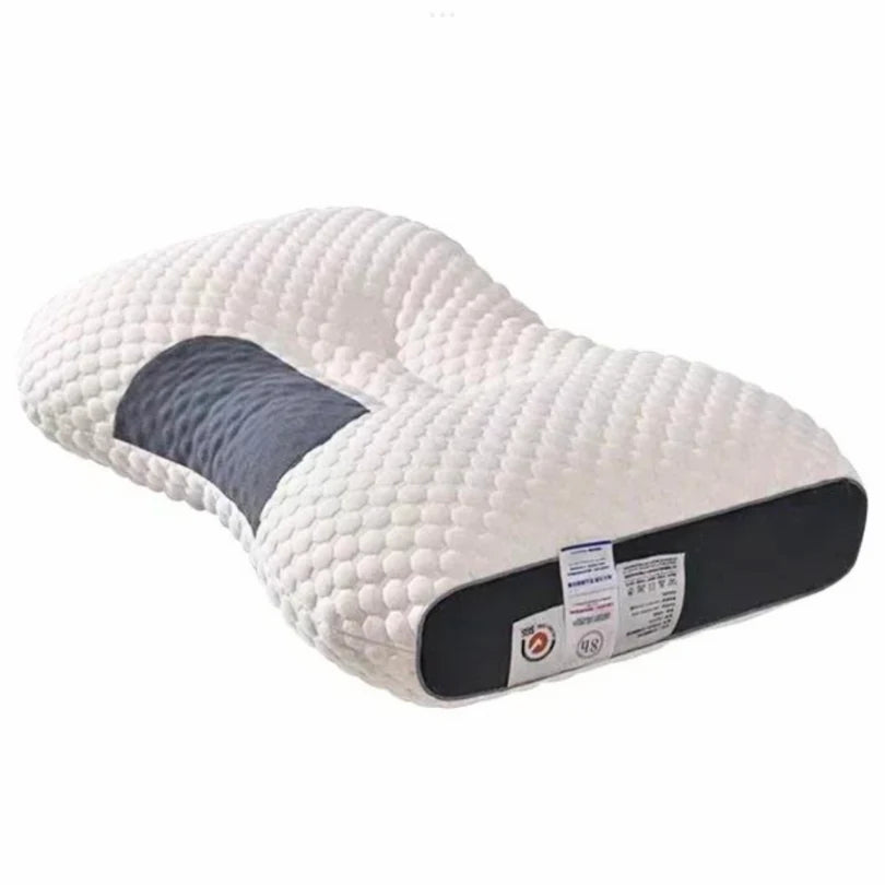 Neck Pillow Ergonomic Support Textured Massage Surface