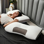 Neck Pillow Ergonomic Support Textured Massage Surface