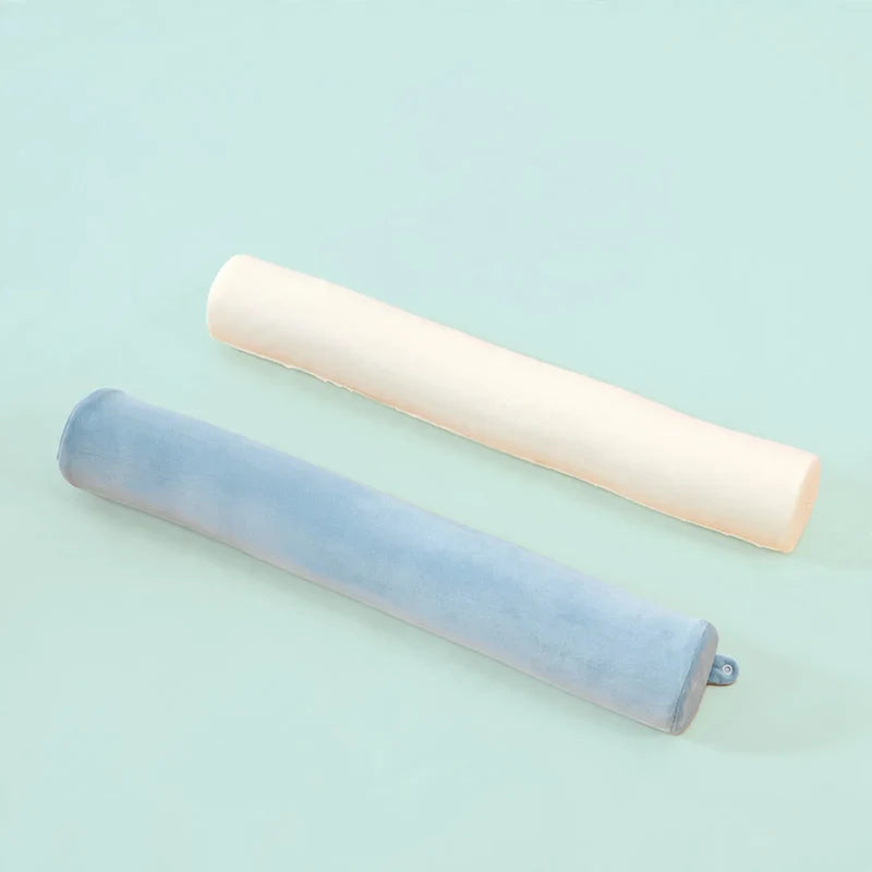 Neck Pillow Memory Foam Cylindrical Breathable Cover