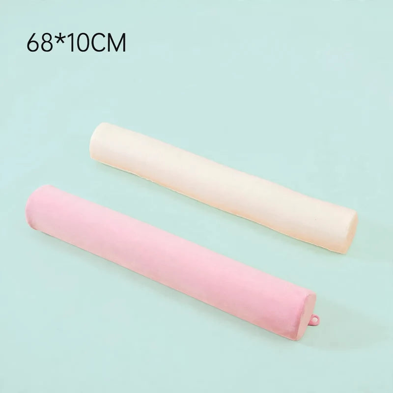 Neck Pillow Memory Foam Cylindrical Breathable Cover