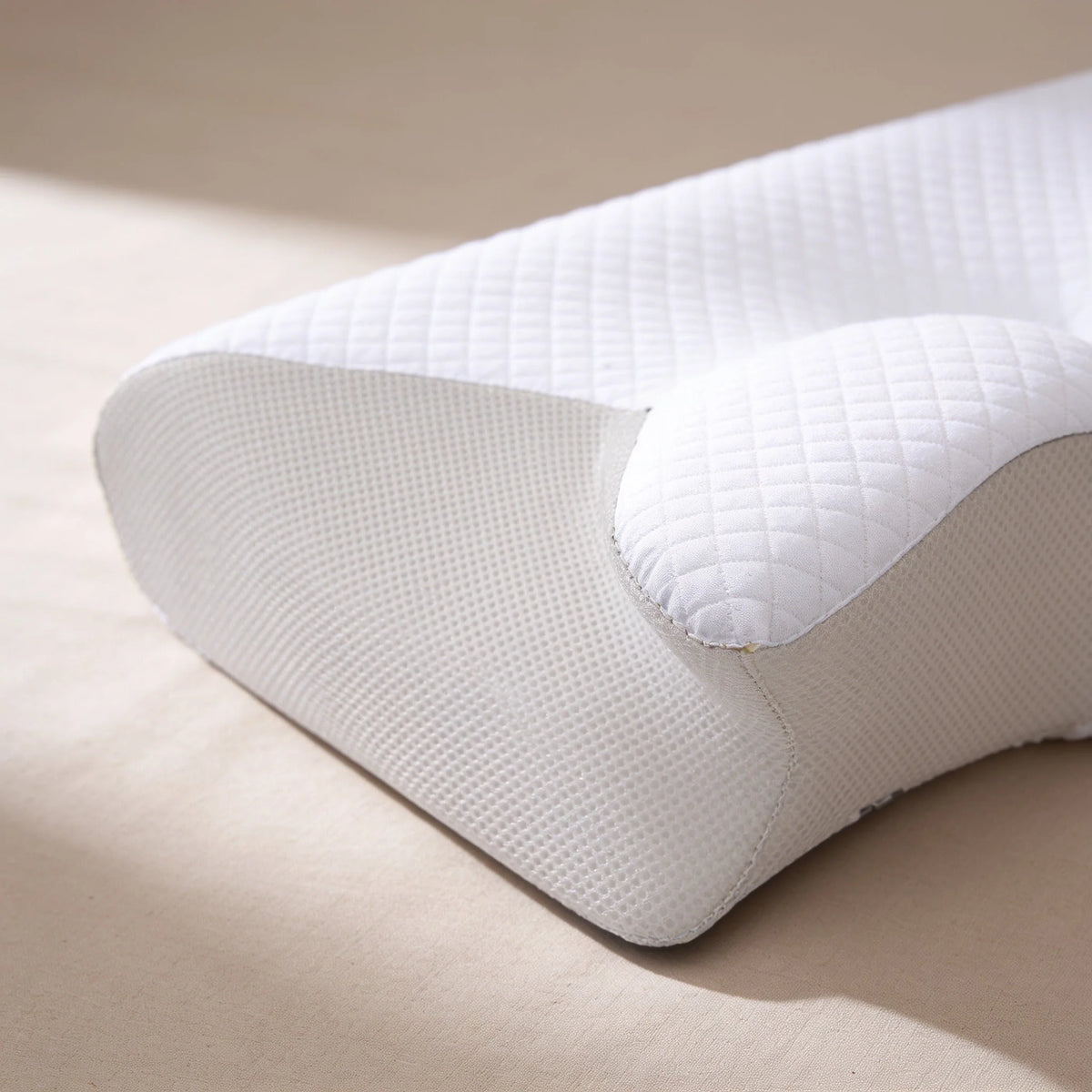 Neck Pillow Memory Foam Dual-Height Washable Cover