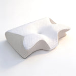 Neck Pillow Memory Foam Dual-Height Washable Cover