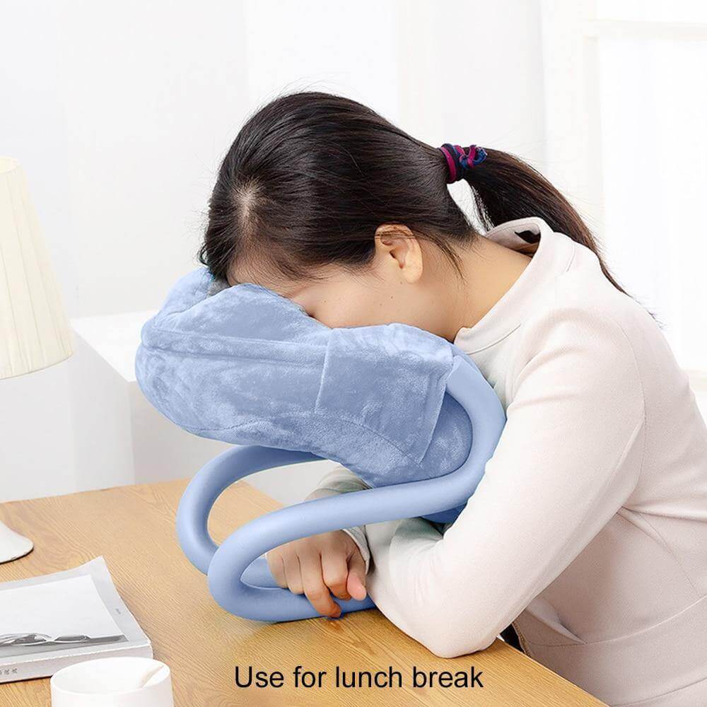 Neck Pillow Phone Holder 360° Adjustable Foldable