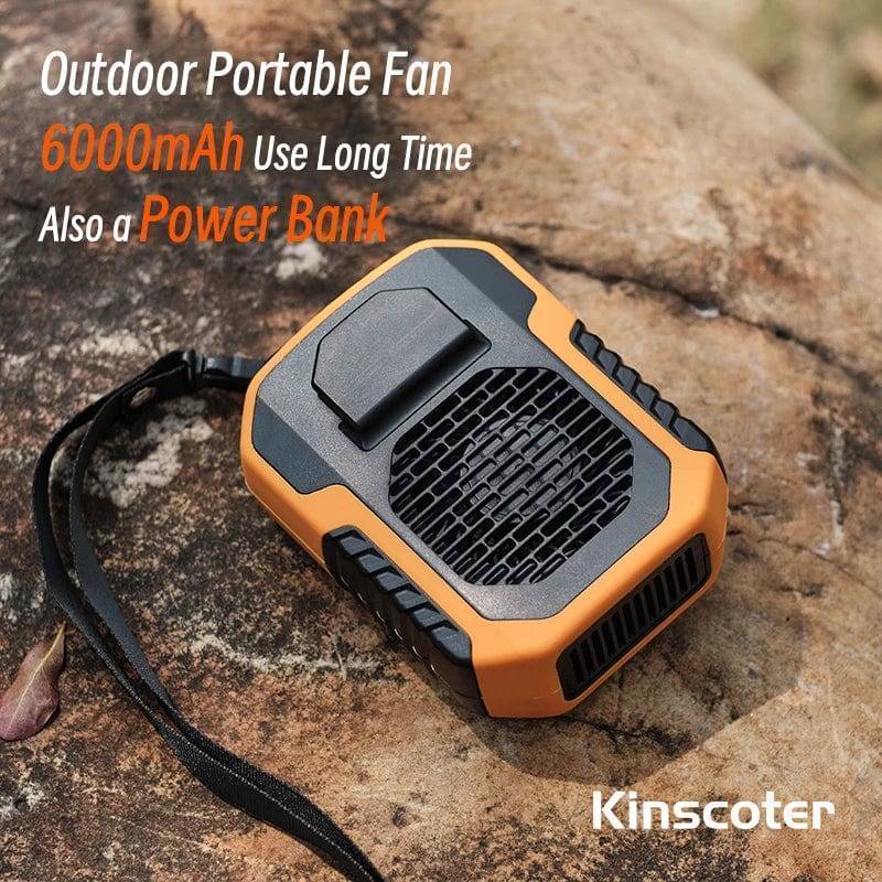 Neck & Waist Fan 23-Hour Rechargeable Power Bank