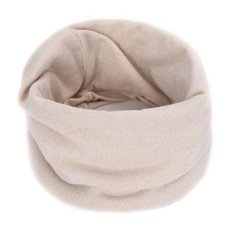 Neck Warmer Cashmere Tubular Stretch Fit
