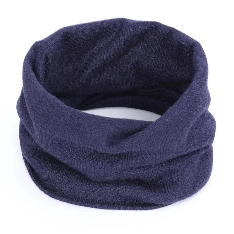 Neck Warmer Cashmere Tubular Stretch Fit