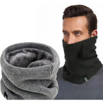 Neck Warmer Knitted Cotton Thermal Multifunctional