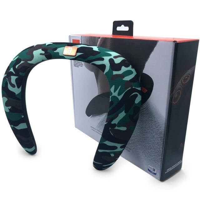 Neckband Speaker Wireless Bluetooth Dual Microphones