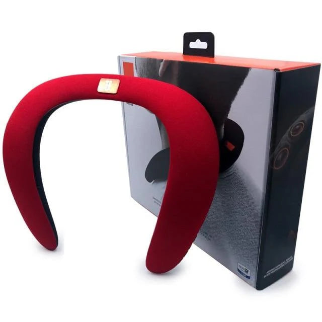 Neckband Speaker Wireless Bluetooth Dual Microphones