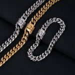 Necklace Cuban Link Stainless Steel Polished Finish