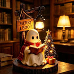 Night Light Ghost Reading Figure Cordless Warm Glow