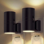Night Light Plug-In Dusk-to-Dawn Sensor Dimmable Warm LED
