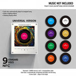 Night Light Rotating Vinyl Record NFC Link Magnetic Mount