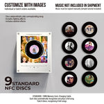 Night Light Rotating Vinyl Record NFC Link Magnetic Mount