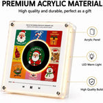 Night Light Rotating Vinyl Record NFC Link Magnetic Mount