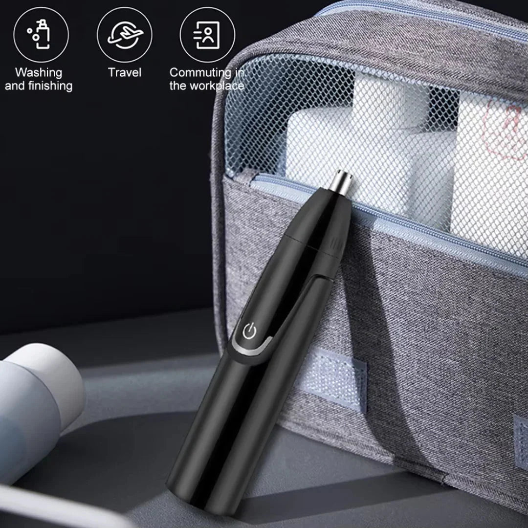 Nose And Ear Hair Trimmer Dual-Edge IPX7 Waterproof