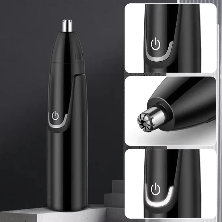 Nose And Ear Hair Trimmer Dual-Edge IPX7 Waterproof