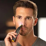 Nose & Ear Hair Trimmer Rounded-Tip Blades Detachable Head