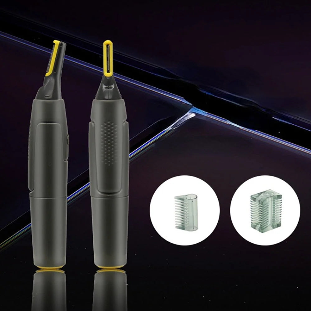 Nose & Ear Hair Trimmer Rounded-Tip Blades Detachable Head
