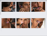 Nose & Ear Hair Trimmer Rounded-Tip Blades Detachable Head