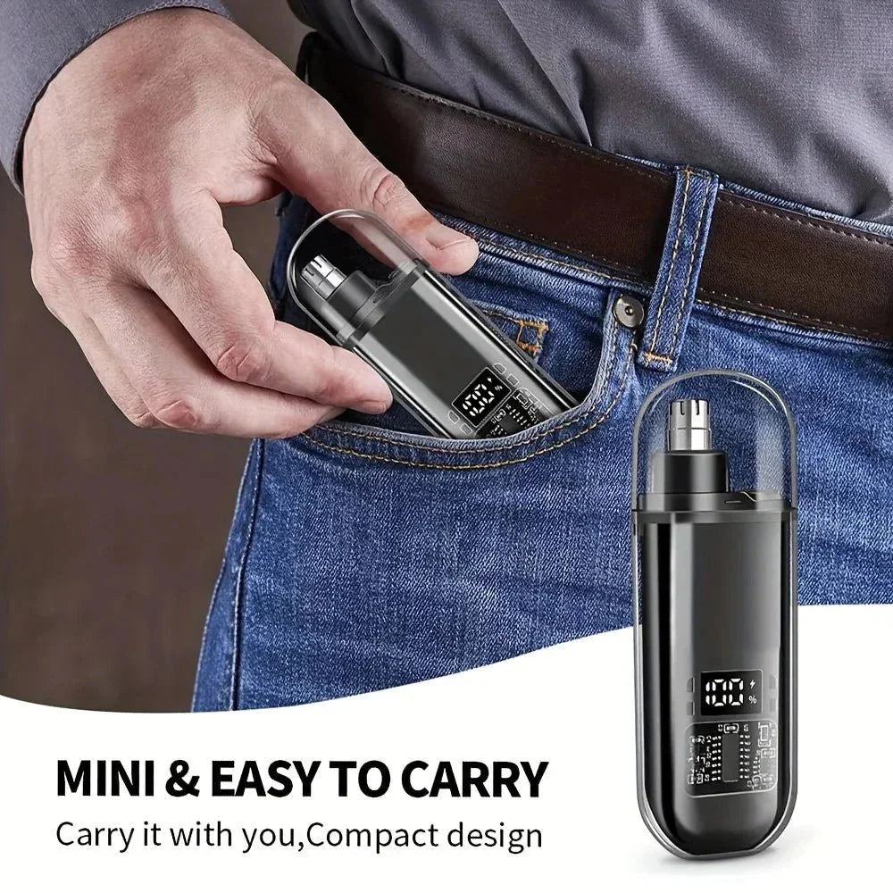 Nose & Ear Trimmer Precision USB Rechargeable 80-Minute