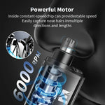 Nose & Ear Trimmer Precision USB Rechargeable 80-Minute
