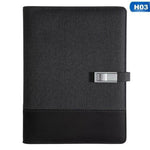 Notebook Built-In 8000mAh Power Bank & 16GB USB Drive
