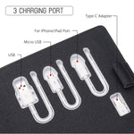 Notebook Built-In 8000mAh Power Bank Card Slot