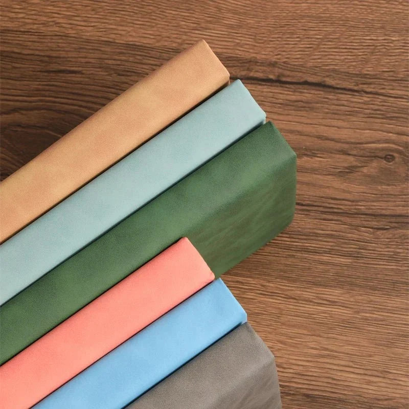 Notebook Genuine Leather A5 200 Pages Integrated Bookmark