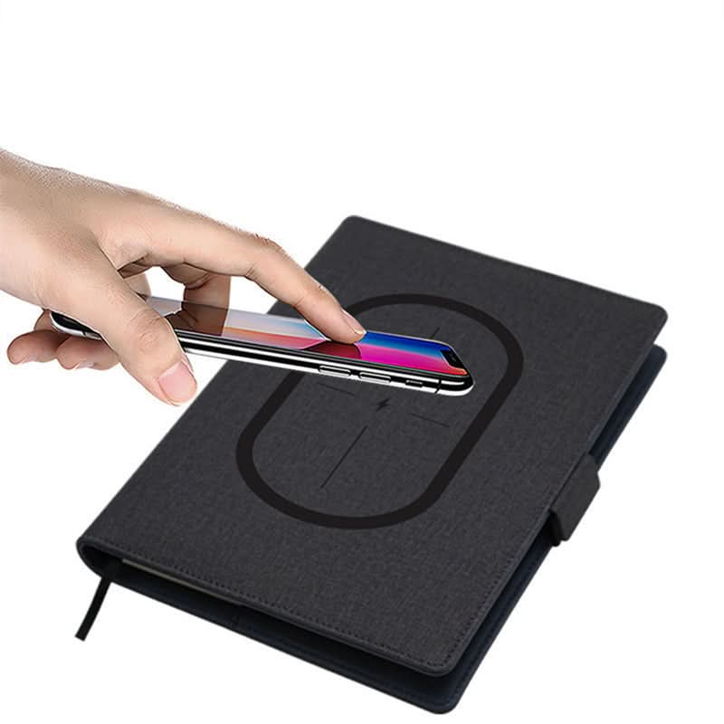 Notebook Portfolio Wireless Charging Refillable A5 Notepad