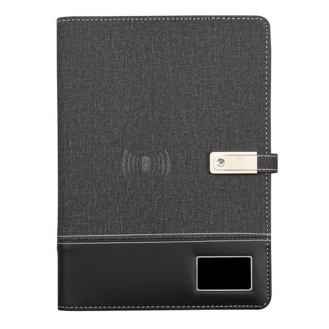 Notebook Wireless Charging Built-In Power Bank 16GB USB Drive