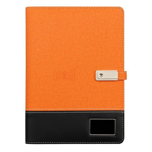 Notebook Wireless Charging Built-In Power Bank 16GB USB Drive