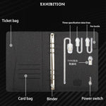 Notebook Wireless Charging Built-In Power Bank 16GB USB Drive