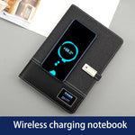 Notebook Wireless Charging Built-In Power Bank 16GB USB Drive