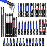 Nut Driver & Bit Set 46-Piece Magnetic Hex Shank