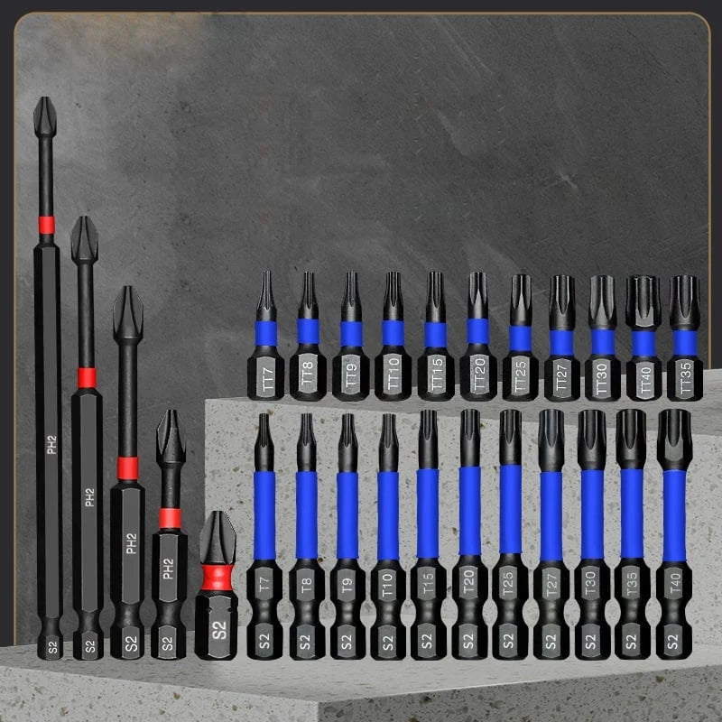Nut Driver & Bit Set 46-Piece Magnetic Hex Shank