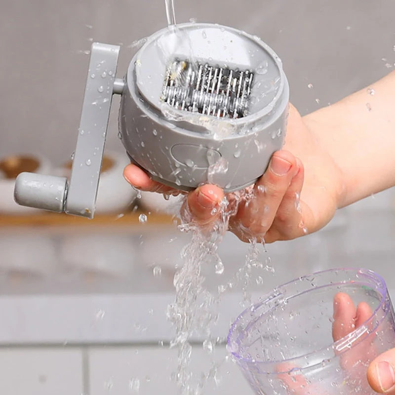 Nut Grinder Manual Stainless Steel Compact