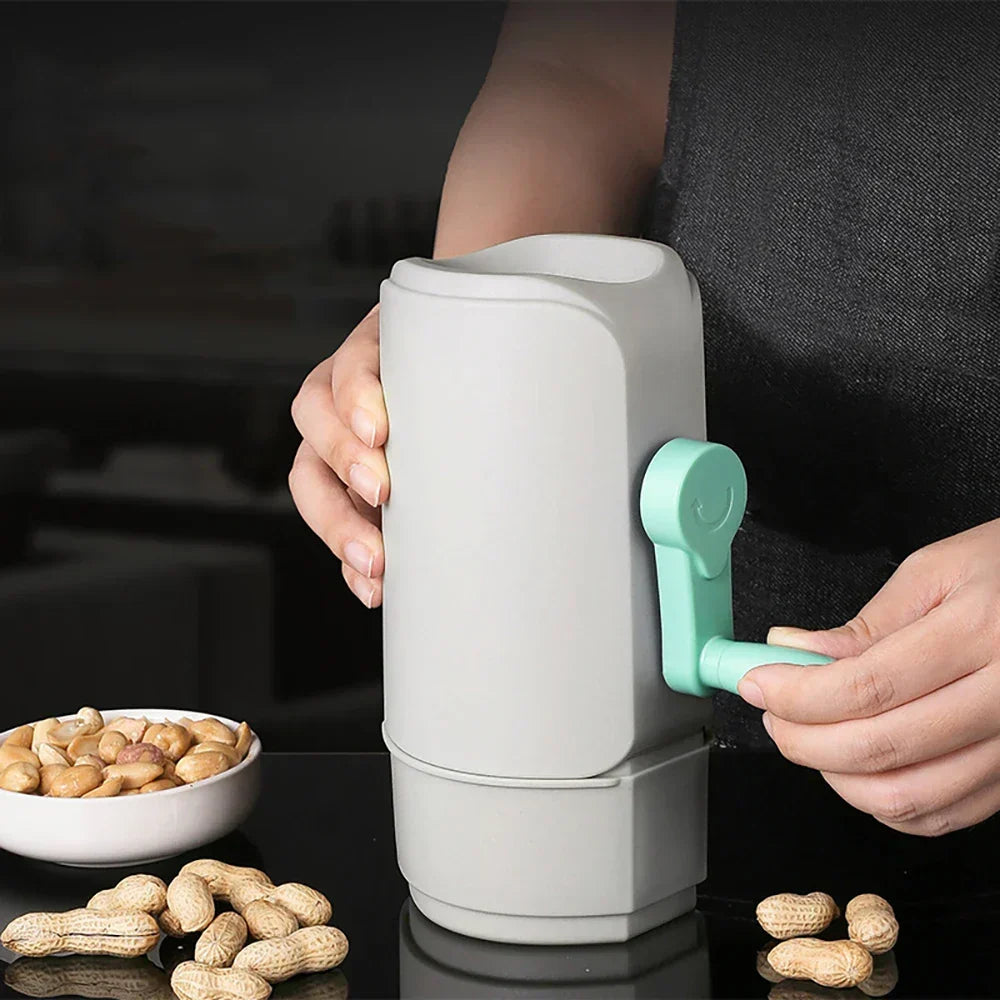 Nut Shell Cracker Manual Crank Food-Grade Plastic