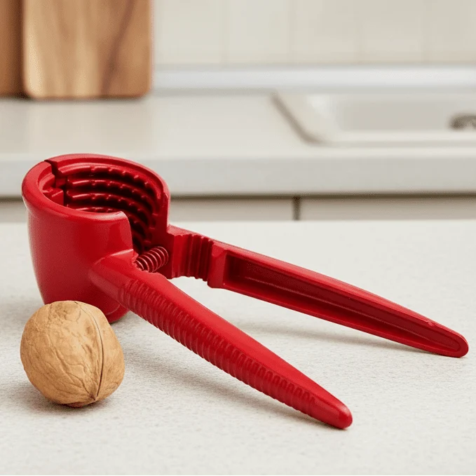 Nutcracker Aluminium Ergonomic Handle for Various Nuts